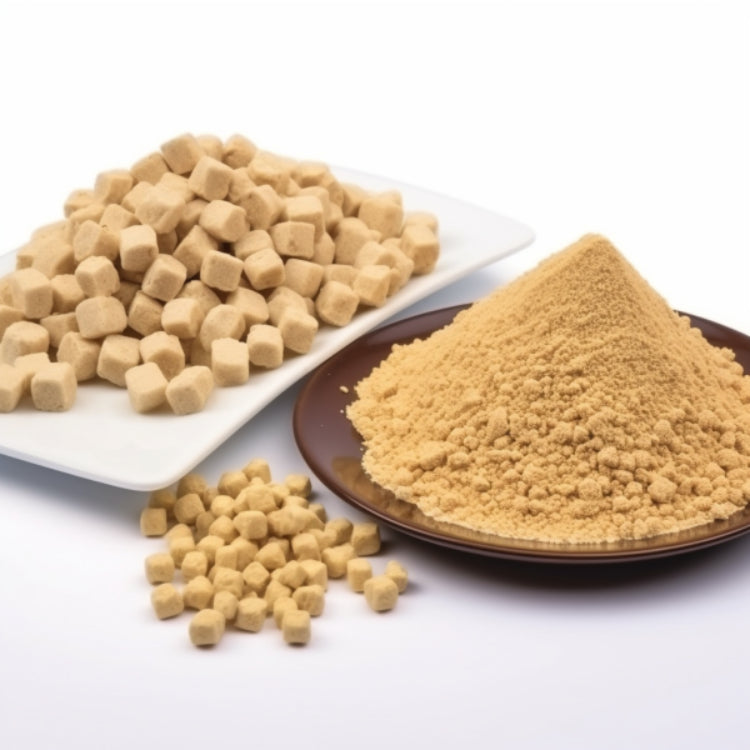 High Quality Food Grade Textured Soy Protein Wholesale Food Additives Extract Sale Priced Flaky  granular blocky colored