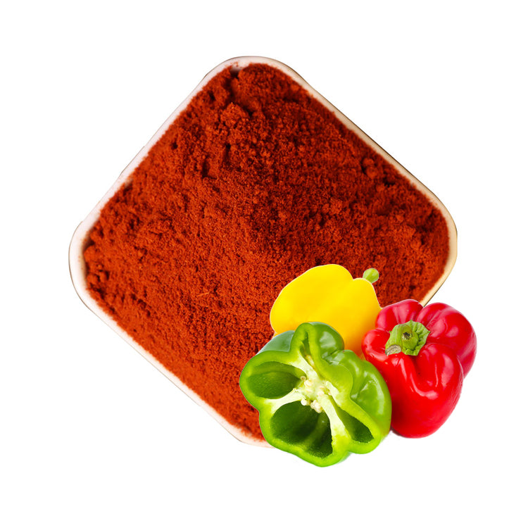 pure red sweet pepper powder
