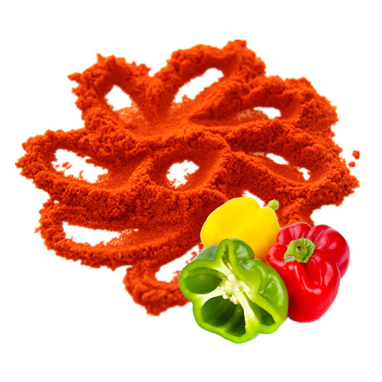 pure red sweet pepper powder
